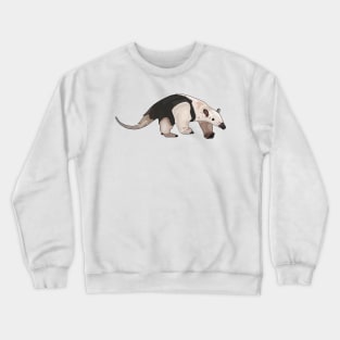 Tamandua cartoon illustration Crewneck Sweatshirt